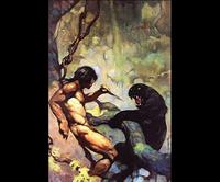 Frank Frazetta-Black Panther