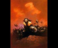 Frank Frazetta-Bran Mak Morn