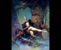 Frank Frazetta-Captive Princess